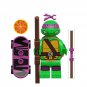 4pcs The Teenage Mutant Ninja Turtles Mutant Mayhem Minifigures Building Toys
