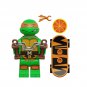 4pcs The Teenage Mutant Ninja Turtles Mutant Mayhem Minifigures Building Toys