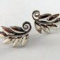 VINTAGE STERLING SILVER SCREW BACK EARRINGS