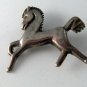 VINTAGE MEXICAN STERLING SILVER PRANCING HORSE BROOCH