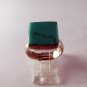 VINTAGE MEXICO STERLING SILVER TURQUOISE RING SIGNED  sz 7 1/2