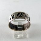 VINTAGE MEXICAN MEXICO TAXCO STERLING SILVER RING SIZE 9 1/2 BAND