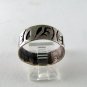 VINTAGE MEXICAN MEXICO TAXCO STERLING SILVER RING SIZE 9 1/2 BAND