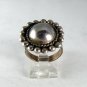 VINTAGE NATIVE AMERICAN STERLING SILVER BALL RING SZ 6