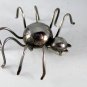 VINTAGE NATIVE AMERICAN STERLING SILVER SPIDER BROOCH