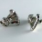 VINTAGE WALLACE STERLING SILVER SCREW BACK EARRINGS