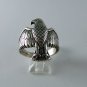 VINTAGE GOTHIC STERLING SILVER AMERICAN EAGLE RING SZ 11