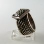 GOTHIC RENAISSANCE STYLE STERLING SILVER RING SIZE 7