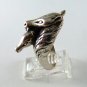 VINTAGE STERLING SILVER MOTHER HORSE COLT RING SZ 9 3/4