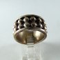 VINTAGE MEXICAN STERLING SILVER BAND RING SZ 8