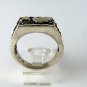 VINTAGE STYLE GRAPE LEAVES STERLING SILVER RING SZ 10 1/4