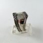 GOTHIC RENAISSANCE STYLE STERLING SILVER VINTAGE RING SIZE 10 1/4