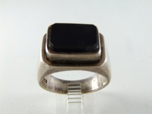 VINTAGE STERLING SILVER RING SZ 11 SIGNED ND