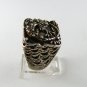 GOTHIC RENAISSANCE VINTAGE STYLE STERLING SILVER RING SZ 10