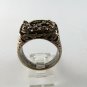 GOTHIC RENAISSANCE VINTAGE STYLE STERLING SILVER RING SZ 10