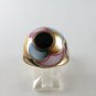 STERLING SILVER MOTHER OF PEARL RING SIZE 9 1/4