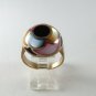 STERLING SILVER MOTHER OF PEARL RING SIZE 9 1/4
