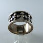 VINTAGE MEXICAN STERLING SILVER BAND RING SIZE 11 1/4
