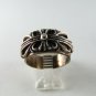 GOTHIC RENAISSANCE VINTAGE STERLING SILVER RING SIZE 10 1/2