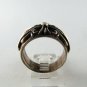 GOTHIC RENAISSANCE VINTAGE STERLING SILVER RING SIZE 10 1/2