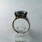 VINTAGE STERLING SILVER BLING BLING CZ RING SIZE 8