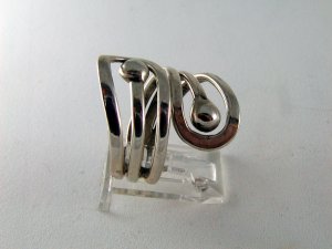 VINTAGE MEXICAN STERLING SILVER RING SIZE 8