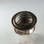 GOTHIC RENAISSANCE STYLE STERLING SILVER RING SIZE 7 1/2