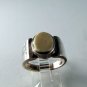 VINTAGE STERLING SILVER IVORY RING SIZE 7