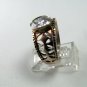 STERLING SILVER FILIGREE SPARKLY CZ RING SIZE 8 1/4