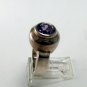 VINTAGE STYLE STERLING SILVER AMYTHEST RING SIZE 7 3/4