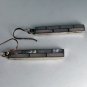 NATIVE AMERICAN STERLING SILVER MOTHER OF PEARL PIERCED EARRINGS