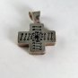 VINTAGE TAXCO MEXICO MEXICAN STERLING SILVER CROSS UNUSUAL