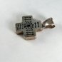 VINTAGE TAXCO MEXICO MEXICAN STERLING SILVER CROSS UNUSUAL