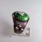 VINTAGE GOTHIC RENAISSANCE ZODIAC CAPRICORN STERLING SILVER ENAMEL RING SIZE 10 1/2 GOAT