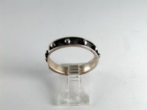 VINTAGE CROSS GOTHIC STERLING SILVER RING SIZE 10