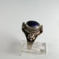 VINTAGE TRIBAL STERLING SILVER LAPIS RING SIZE 8