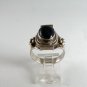 VINTAGE TRIBAL STERLING SILVER LAPIS RING SIZE 8