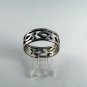 VINTAGE CHRISTIAN FISH STERLING SILVER RING SIZE 9