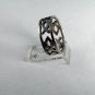 VINTAGE CHRISTIAN FISH STERLING SILVER RING SIZE 9