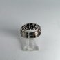 BEAUTIFUL VINTAGE STERLING SILVER FLOWER RING SIZE 7