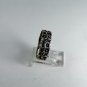 BEAUTIFUL VINTAGE STERLING SILVER FLOWER RING SIZE 7