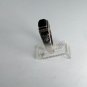 VINTAGE STERLING SILVER BLACK ONYX SPIDER RING SIZE 10