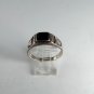 VINTAGE STERLING SILVER BLACK ONYX SPIDER RING SIZE 10