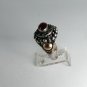 VINTAGEL TRIBAL STERLING SILVER CARNELIAN RING SIZE 9 1/4