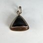 VINTAGE STERLING SILVER HEMATITE PENDANT