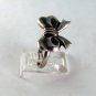 VINTAGE STERLING SILVER BOW RING SIZE 6 1/4
