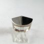 STERLING SILVER BLACK ONYX RING SIZE 6 1/2