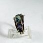 VINTAGE MEXICAN MEXICO TAXCO STERLING SILVER ABALONE RING SIZE 7