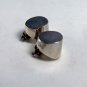 VINTAGE STERLING SILVER PIERCED EARRINGS