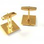 1960's Gold Tone Champagne Bottle Look Cufflinks
